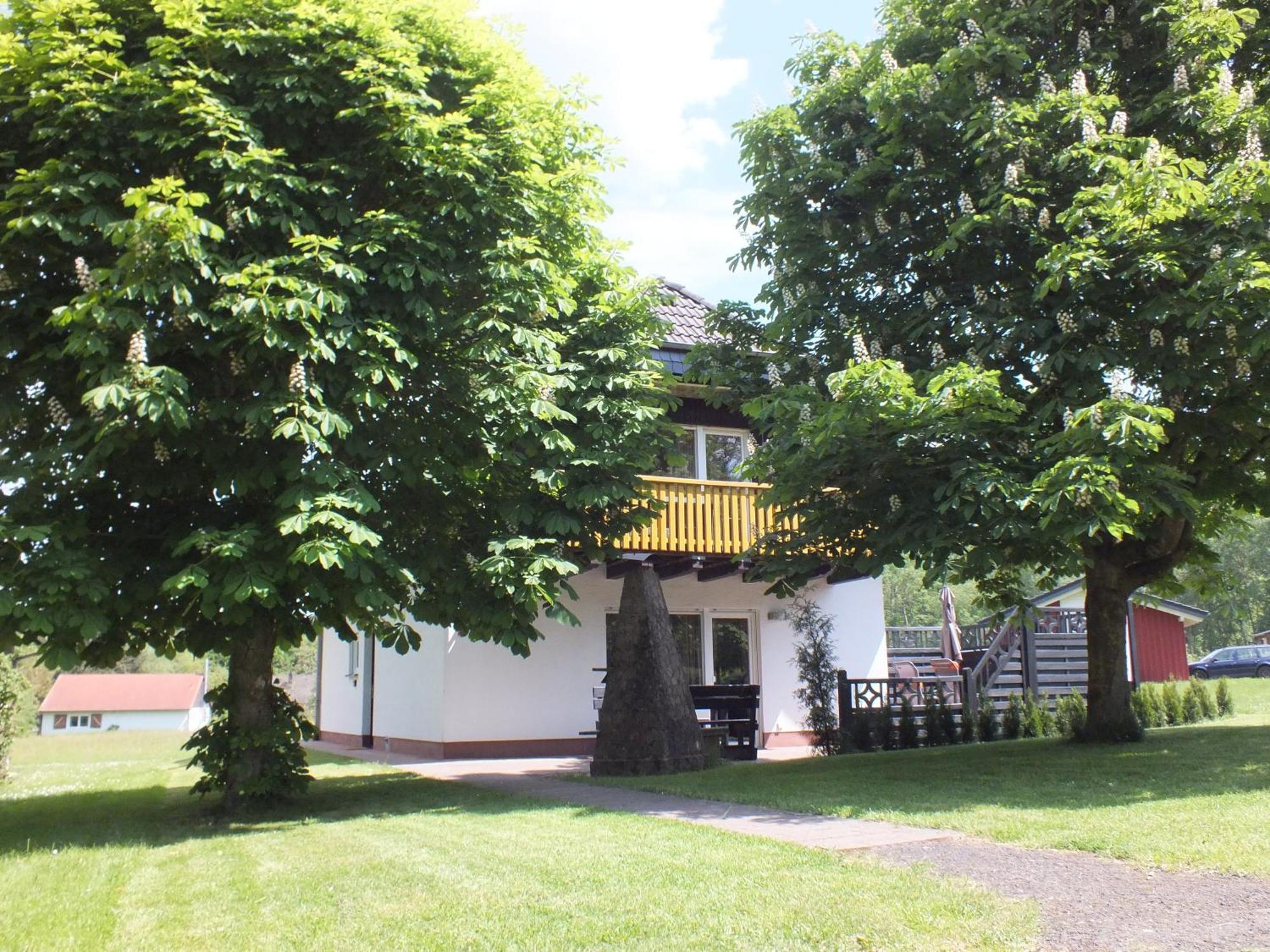 Ferienhaus Moni Mit 2 Separaten Wohnungen Am Silbersee Frielendorf المظهر الخارجي الصورة